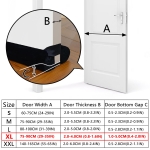 Door Draft Stopper for Distance - Image 9