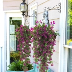 Hanging Flower Faux Plants, UV Resistant, 2pcs - Image 4