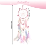 Dream Catcher Cat Pink Wall Art for Kids - Image 7
