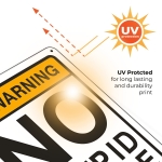 Warning No Stupid People Beyond This Point Sign - Image 6