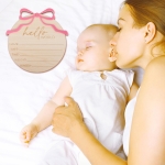 Hello World Newborn Welcome Baby Sign - Image 2