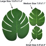 Tropical Artificial Palm Leaves, 30pcs - Image 9