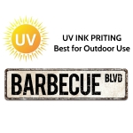 Vintage Barbecue Blvd Street Sign - Image 5