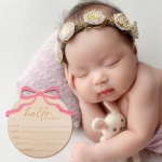 Hello World Newborn Welcome Baby Sign - Image 3