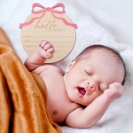 Hello World Newborn Welcome Baby Sign - Image 4