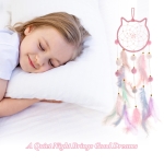 Dream Catcher Cat Pink Wall Art for Kids - Image 5