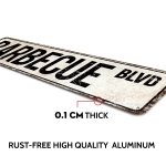 Vintage Barbecue Blvd Street Sign - Image 2