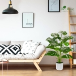 Artificial Monstera Faux Tall Plants with Pot - Image 7