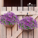 Purple Artificial Flowers Plants, UV Resistant - Image 2