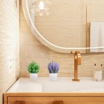 Artificial Potted Faux Plants with Flowers, 4pack - Image 2